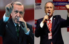 Muharrem İnce Erdoğan'ı geçti