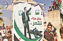 Karlov'un katili için açılan pankarta sert tepki