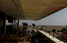 Teröristler gazetecileri hedef aldı! İşte o dehşet anları...