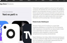 App Store’da Türkiye’ye özel bölüm