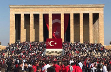 O İlçede Atatürk koşusuna engel