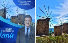 Zeybekci’nin broşüründen Yunan adası çıktı