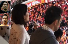 Beşiktaş Galatasaray derbisinde İstiklal Marşı okuyan Japon gazeteci gündem oldu