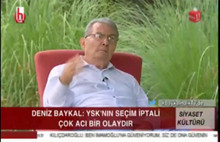 Deniz Baykal yıllar sonra canlı yayında