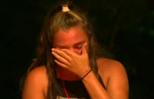 Finale günler kala gözyaşlarıyla veda etti