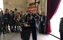 İmamoğlu ikinci kez Anıtkabir’i ziyaret etti