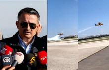 Uçmuyor denilen uçaklar böyle görüntülendi
