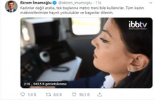 İmamoğlu’ndan o ilahiyatçıya araba yanıtı: Kadınlar,metro treni bile kullanır