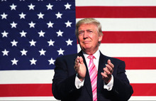 Trump'tan Bağdat'taki saldırı sonrası bayraklı paylaşım