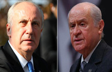 İnce'den Bahçeli'ye: Bir karar versin; Türkiye uçuyor mu, ekmeğe muhtaç mı?