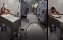 Süt banyosu rezaletinde yeni gelişme: Çamaşırlarım üzerimdeydi