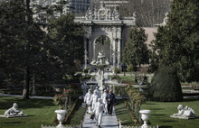 Dolmabahçe Sarayı'nda koronavirüs önlemi