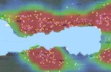 Bir tıkla, bulunduğun sokakta vaka var mı öğren