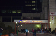 Hastaneden çarşafla kaçtı