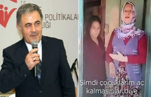 Açız diyen anneye geber dedi ve gitti