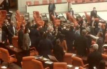 Meclis'te tansiyon yine yükseldi!