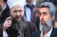 İki tarikat bayram namazı için birbirine girdi