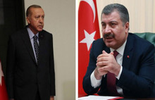 Erdoğan ve Koca'dan salgın açıklamaları