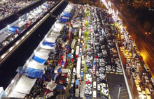 Kısıtlamanın ardından bildik görüntüler...