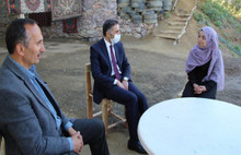 Ev ev gezen başkanda corona çıktı