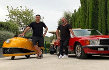 Acun'dan Cem Yılmaz ve Serenay çiftine ziyaret