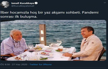İsmail Küçükkaya'dan fotoğraf tepkisi