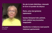 4 eski bakandan Meclis'e kadın cinayetleri konusunda çağrı