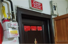 İskilip’te CHP binasına boyalı saldırı