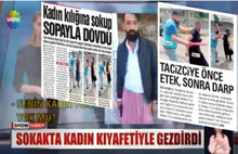 Bildirici: Etek Giydirilen Erkek Haberlerine Dikkat!