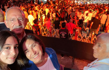 Kılıçdaroğlu, Tarkan konserinden selfie paylaştı