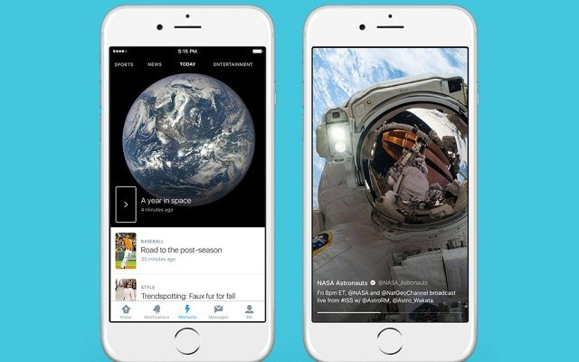 Twitter Moments Kullanıma Sunuldu