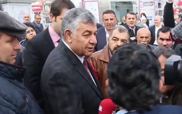 Akit TV muhabiri olay oldu
