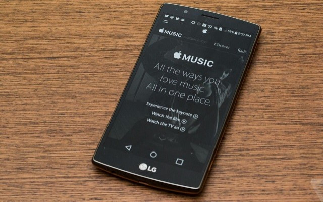 Apple Music artık Android'te
