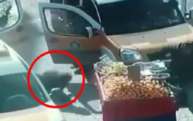 Polisimizin şehit olduğu an MOBESE'de