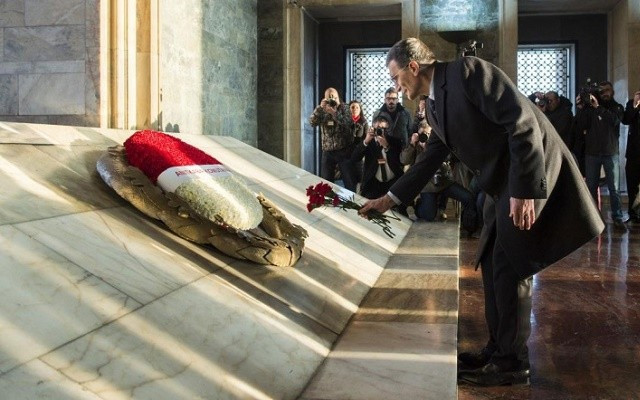 Aziz Sancar Ata'nın huzurunda