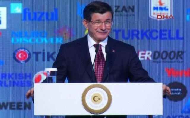 Davutoğlu: Kulağınıza fısıldanan yalanlar uğruna..
