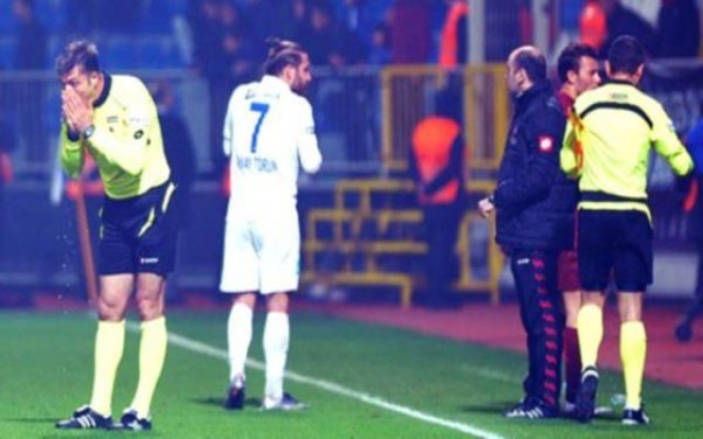 Süper lig maçına hava kirliliği molası