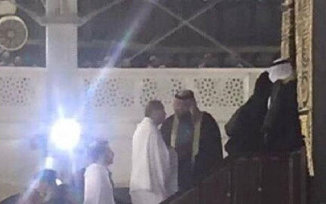Kral, Kabe'nin kapısını Erdoğan için açtırdı