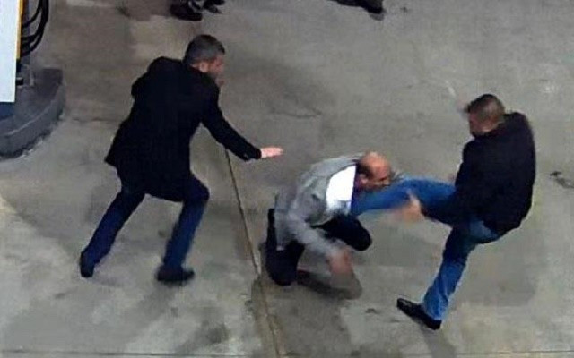 Benzin istasyonunda saniye saniye cinayet