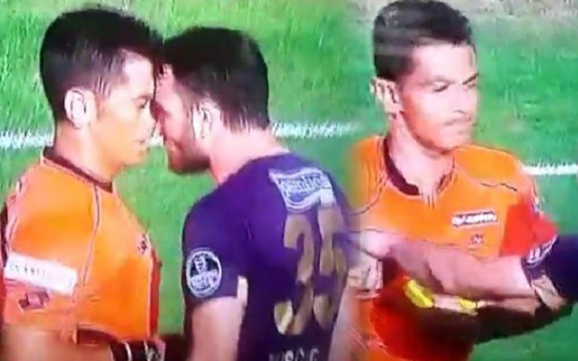 Musa Çağıran'dan hakeme kafa!
