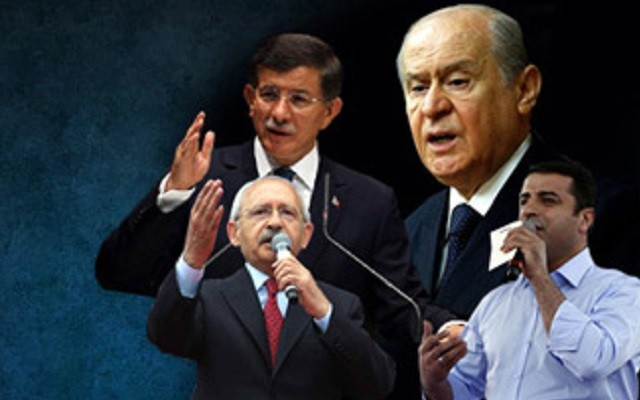 Dört partinin seçim sloganları!