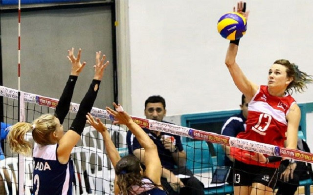 Kadın voleybol milli takımı İsrail'i devirdi