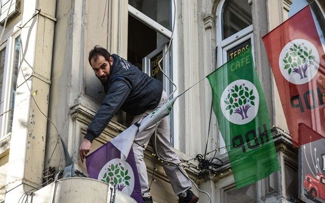 HDP Şişli binasında hareketli dakikalar