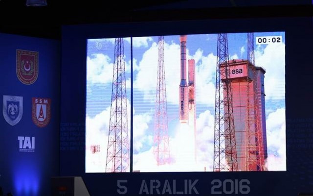 GÖKTÜRK-1 uzaya fırlatıldı