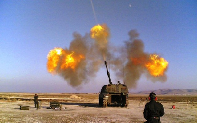 Türkiye YPG mevzilerini ikinci kez vurdu