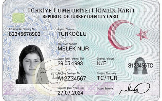 İşte yeni kimlik kartlarımız