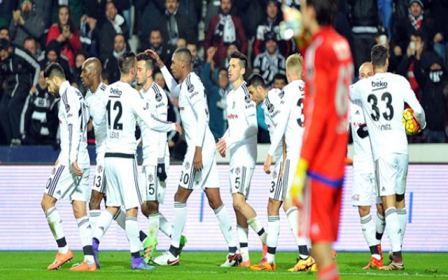 Beşiktaş'tan gol yağmuru