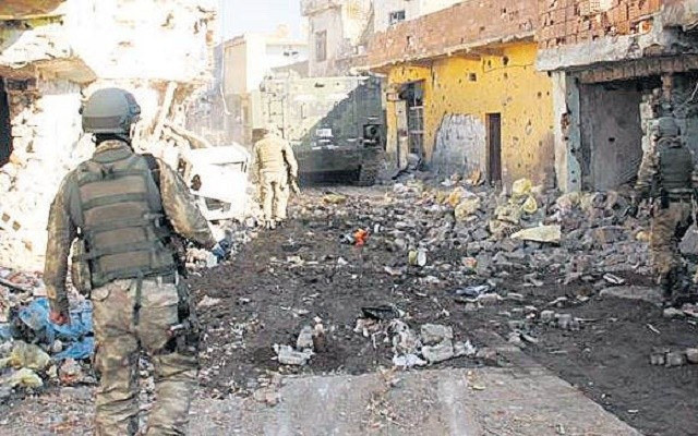 Operasyon sırası İdil ve Nusaybin'de