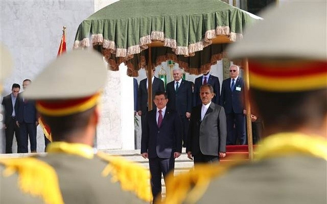 Davutoğlu Sadabad Sarayı'nda