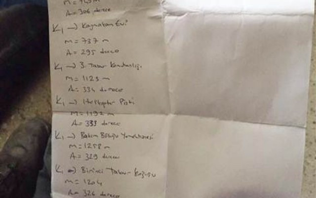 PKK'lıların saldırı planları ele geçti